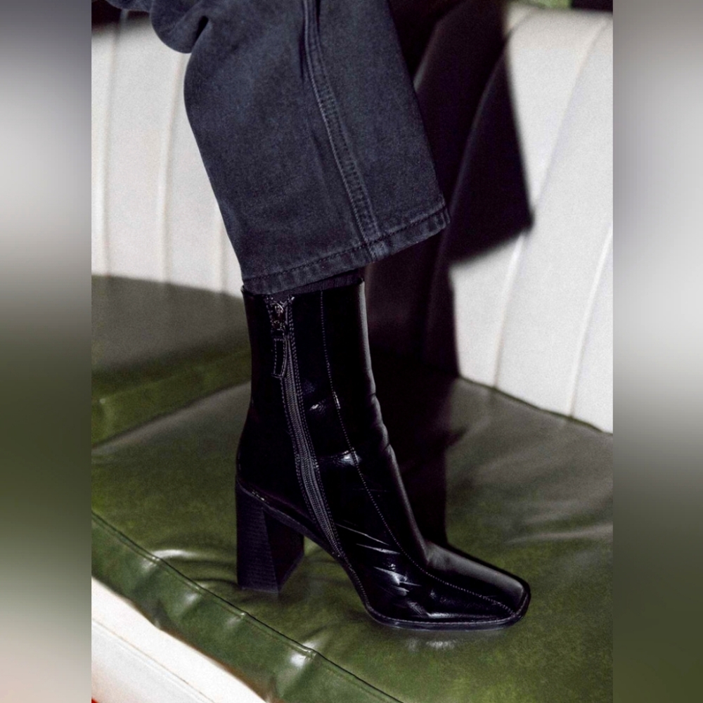 ♦️SOLD♦️ - Princess Polly - Black Kia Boots - Size 7 - NWOT